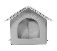 HAPINARY Outdoor Cat House Cooling Shelter Portable Self Cooling Pet Hideout for Summer and Winter Indoor Outdoor Use Lightweight Insulated Bed for Dogs and Cats