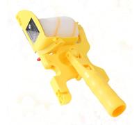 HAPINARY Paint Roller Brush with Seamless Trimmer Side Brush, Yellow Wall Painting Tool for Home and Wall Repair, Practical Paint Roller for Smooth Finish