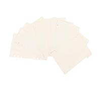 HAPINARY Paper Binder Dividers Alphabetical File Dividers with Writable Tabs A5 15pcs White to Organize Efficiently for Life Planner and Loose-Leaf Binder