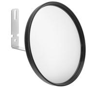 HAPINARY Parking Safety Mirror Convex Security Mirror 16cm for Garage and Supermarket Corners with Wide-Angle View Metal Frame