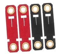 HAPINARY Parrot Bird Harness Pcs Adjustable Velvet Rings Bird Leash Safety Clips Lightweight