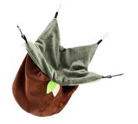 HAPINARY Parrot Hammock for Cockatiels Birds Pets Warm Hanging Bed with Design Easy to Hang Bird Cage Accessory for Comfort Play