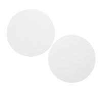 HAPINARY Pendant Lamp Accessories Fabric Diffuser for Spotlight Shading in Café and Home, Diameter 6Cm, White, 2 Pcs Easy Installation