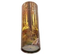HAPINARY Pet Ash Container Memorial Urn for Dogs Paper Tube Ashes Storage Comforting Pet Loss Keep Memories Forever