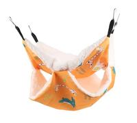 HAPINARY Pet-friendly Plush Hammock for Hamsters Guinea Pigs Rats Odorless Safe