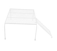 HAPINARY Pet Rack Chicken Coop Platform Mesh Rack for Rutin Chicken Farmhouse Feeding Holder Chick Plaything Outdoor Use
