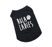 HAPINARY Pet Vest Cotton Vest Fashionable Letter Print for Outdoor Comfortable and s Size