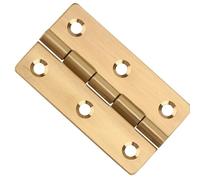 HAPINARY Piano Hinge Metal Hinge Copper Six Holes 45X27Mm for Bookcase and Piano Tuning Tools Home Use