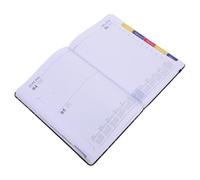 HAPINARY Planner Hardcover Daily Organizer Notebook with Hourly Schedule Portable Work and School Diary Journal for Days Compact Goal Setting Journal for Office and Business Use