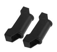 HAPINARY Plastic Footrest Slider Block for Sofa Lounge Chair and Office Chair with Rounded Smooth Edges and Easy Installation Featuring Mounting Clips and Predrilled Screw Holes