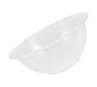 HAPINARY Plastic Spa Basin with Scalloped Edges for Gentle Care and Multifunctional Use, for Washing the Face and Other Care Needs at Home or Salon