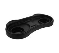 HAPINARY Plastic Stroller Snack Tray with Cup Holder Universal Panda Shape Food Plate for Toddlers for Family Trips and Daily Outings