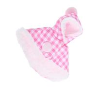 HAPINARY Plush Parrot Cloak Warm Bird Coat for Pet Birds Cozy Winter Cape for Parakeets Soft and Comfortable Parrot Clothes