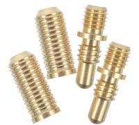 HAPINARY Pool Cue Extension Screws 2 Sets Copper Joint Screws Heavy Duty Billiard Cue Repairing Accessories for Sturdy Play