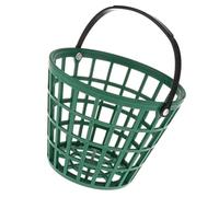 HAPINARY Portable Green Golf Ball Basket Made of Sturdy Plastic, Stackable Golfball Container for Outdoor Practice and Storage, Lightweight and Easy to Carry Golfing Balls Bucket