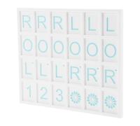HAPINARY Portable, Guide Slots with Surface Rlo Antislip Charleston 24 Solo Practice Board Pla Material Training Mahjong for Beginners Home and Travel