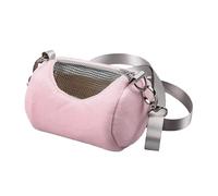 HAPINARY Portable Hamster Carrier Bag Round Outdoor Travel Storage for Pets Straps Mesh Design for Camping and Sightseeing