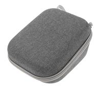 HAPINARY Portable Hard Shell Organizer Case for Bp Monitor with Accessory Pockets Shock-Resistant Protective Storage Bag Compatible with Omron Lightweight Travel Carrying Case