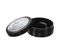 HAPINARY Portable Lightweight Plastic Lidded Inkslab for Chinese Calligraphy and Painting, Leakproof Ink Stone Palette Cup with Creative Appearance, for Calligraphers and Teachers