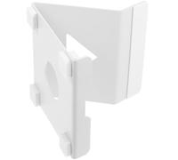 HAPINARY Portable Metal Game Base Stand for Handheld Console with Non-deformation Design, Classic White Vertical Holder for Desktop Gaming and Display