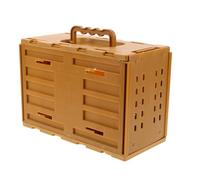 HAPINARY Portable Small Bird Cage for Parakeet Budgie with Plastic Travel Carrier Box - Lightweight Bird Transport Box for Indoor Outdoor Use