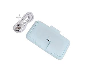 HAPINARY Portable USB Wipe Warmer for Home and Vehicle Use with Low Power Consumption and 6600mah Capacity Plastic Diaper Wipe Heater