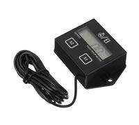 HAPINARY Practical Motorcycle Digital Tachometer Hour Engine Hour Accumulator for Motorbike Maintenance Tracking