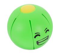 HAPINARY Press The Bouncy Ball Flying Saucer Dog Toy for Pets Decompression Interactive Plaything Dog Biting Toy Pet Elastic