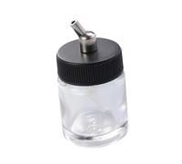 HAPINARY Professional Airbrush Paint Bottles 22cc Glass Adaptor Airbrush Bottles for