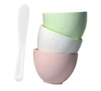 HAPINARY Professional Beauty Salon Diy Face Mask Kit Silicone Mixing Bowl Large Adjusting Stick for Mud Mask Modeling