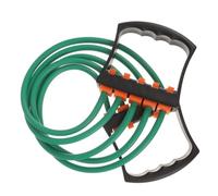 HAPINARY Pull Rope Chest Expander Resistance Strap Handle, Green Tpe, Ergonomic Non-slip Handle, Lightweight, for Strength Training and Pilates, Athletes and Seniors