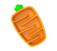 HAPINARY Puppy Slow Feeder Bowl Fall Design for Healthy Eating Small Orange Dog Bowl Easy to Clean for Dogs Pets Promotes Slower Eating Habits