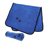 HAPINARY Quick Dry Pet Bath Towel Super Absorbent Thick Fiber Dog Showering Towel with Strong Warmth for Cats and Dogs Multipurpose Washable Cleaning Cloth