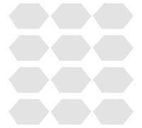 HAPINARY Quilting Hexagon Templates 200Pcs 40Mm Paper Piecing Patchwork Sewing Patterns for DIY Patchwork Projects English Paper Piecing Supplies