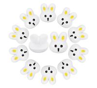 HAPINARY Rabbit Buttons 12Pcs Small Resin Sewing Buttons for Easter Crafts and Clothing Decoration with 1 Hole
