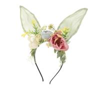 HAPINARY rabbit ears headband floral headband for women for women outdoor photo baby headdress weddings birthdays christmas