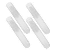 HAPINARY Refillable Empty Paint Marker Pens Easy Installation for Paint Marker Cores 4pcs with 10mm Tip, Plastic Barrel for Suitable for Construction Sites and Steel Coatings