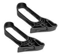 HAPINARY Replacement Wheelchair Brake Handle Extensions with Longer Lever Arm and Antislip Surface Texture 2pcs Lightweight and Sturdy Brake Handle for Rollator Walker, for Rainy Days