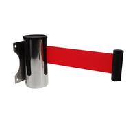 HAPINARY Retractable Barrier Lanyard for Crowd Control and Queue Management with Easy Length Adjustment, Metal and Cloth Material, Suitable a Variety of Occasions, Modern and Stylish
