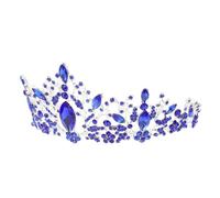 HAPINARY Retro Crown Headband in Baroque Style Rhinestones Unique Crown Design for Female Wedding Accessory for Special Occasions