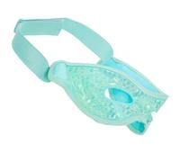 HAPINARY Reusable Cooling Eye Mask for Beauty Supply and Eye Care Light Green Ice Gel Cover with Cold Compression Therapy and Pvc Crystal Cotton Material and Reduce Puffiness
