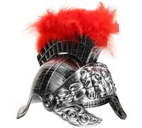 HAPINARY Roman Helmet with Medieval Warrior Headgear for Adults and Teens Lightweight Ancient Soldier Costume Accessory for Halloween Cosplay Carnival and Stage Events