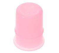 HAPINARY Silicone Cupping Set Vacuum Remover Cups Pediatric Massage Scraping Soft Silicone Thumb Cup Compact Design Pink Suitable for Outdoor Activities and Travel