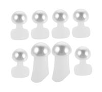 HAPINARY Silicone Gel Toe Separators for Pedicures 24pcs Soft Toe Spreaders Foot Spacers for Women Nail Art Accessories