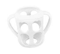 HAPINARY Silicone Handle Grip Comfortable to Hold for 160ml Milk White Nursing Sleeve for Self