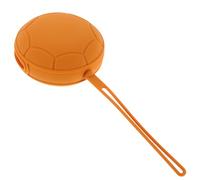 HAPINARY Silicone Storage Bag Portable Reusable Period Organizer Box Lightweight Travel Holder for Women’s Hygiene Essentials Orange Silicone Case