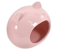 HAPINARY Small Pets Hideout Ceramic Hamster House Cooling Rat Hiding House Hamster Hideout Toy