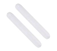 HAPINARY Small Thermometer Box Plastic 2Pcs White Compact Storage Case for Digital Devices in Outdoor and Nursery