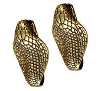 HAPINARY Snake Not Easy to Deform Or Break 2pcs Retro Brass Pendant Keychain Set, Fine Workmanship for Craft Hanging Decor Anywhere