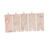 HAPINARY Splicing Wooden DIY Height Chart Wall Sticking Growth Ruler for Children 40-180cm Easy to Use for Recording Growth